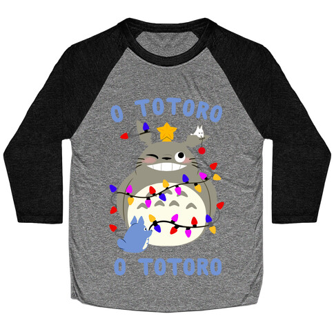 O Totoro, O Totoro Baseball Tee