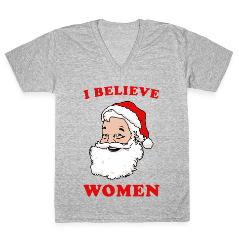 I Believe ...Women V-Neck Tee Shirt