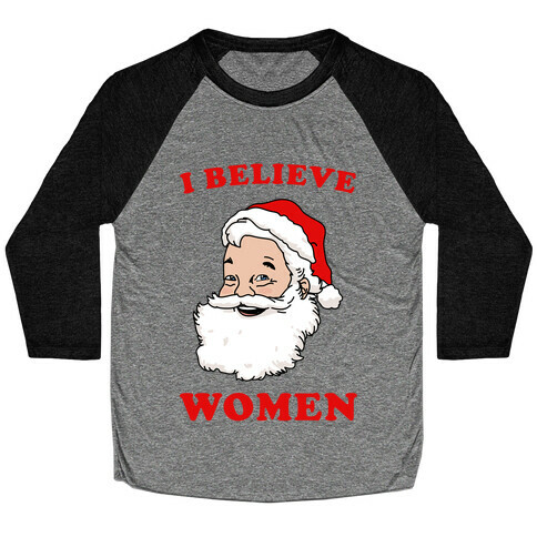 I Believe ...Women Baseball Tee