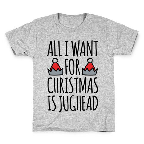 All I Want For Christmas Is Jughead Parody Kids T-Shirt