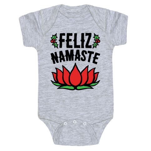 Feliz Namaste Parody  Baby One-Piece