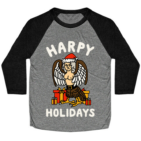 Harpy Holidays Baseball Tee