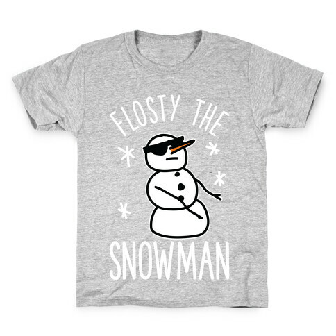 Flosty The Snowman Kids T-Shirt
