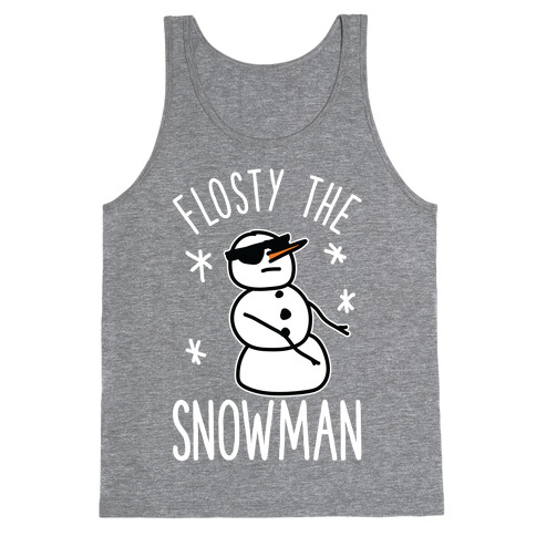 Flosty The Snowman Tank Top