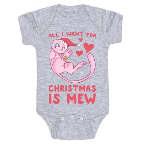 All I Want for Christmas is Mew Baby One-Piece