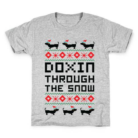 Doxin Through the Snow Kids T-Shirt