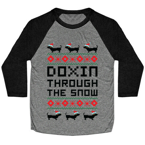 Doxin Through the Snow Baseball Tee