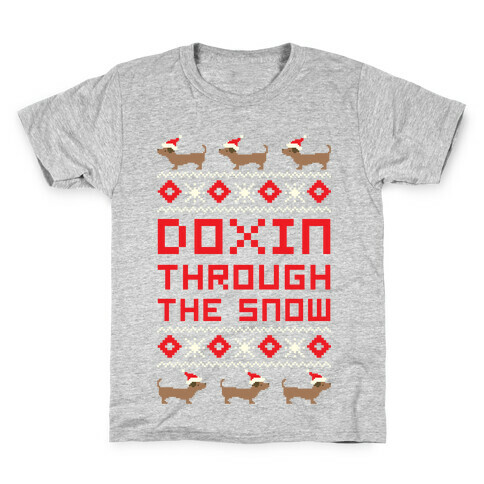 Doxin Through the Snow Kids T-Shirt