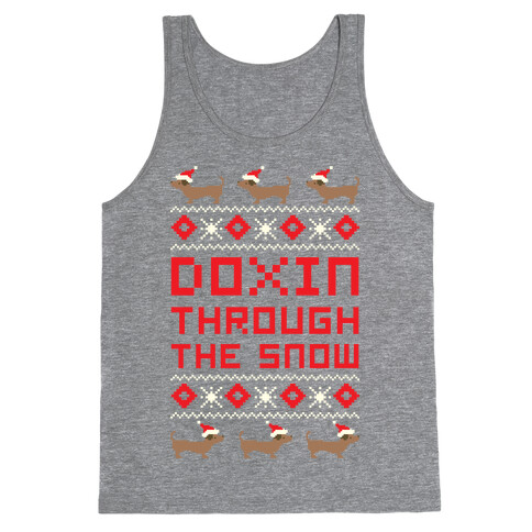 Doxin Through the Snow Tank Top