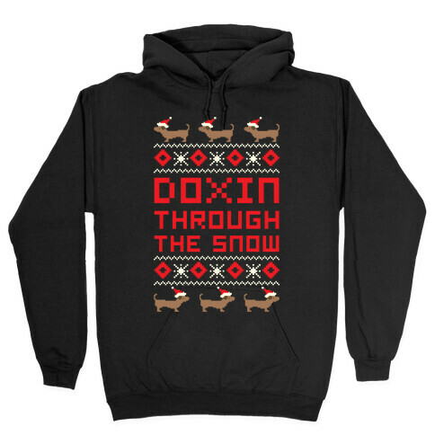 Doxin Through the Snow Hooded Sweatshirt