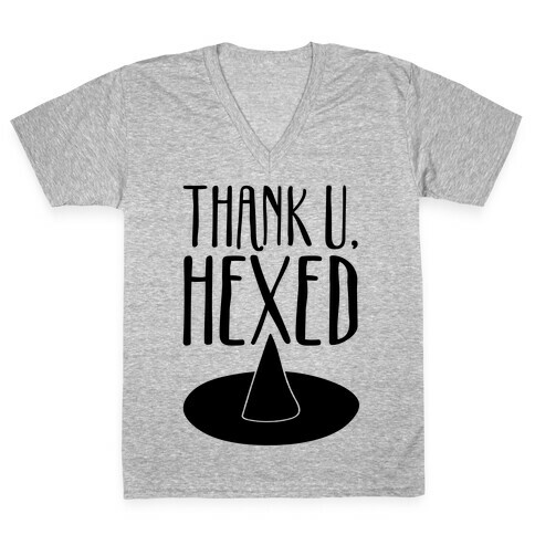 Thank U Hexed Parody V-Neck Tee Shirt