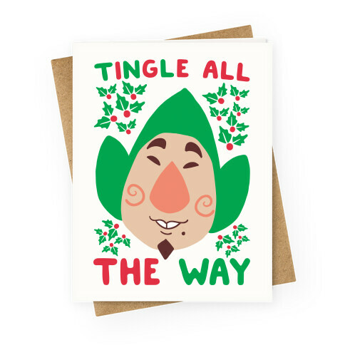 Tingle All the Way Greeting Card