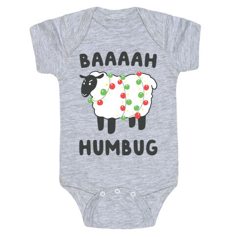 Baaaaah Humbug Baby One-Piece