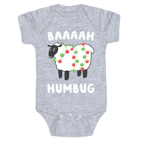 Baaaaah Humbug Baby One-Piece