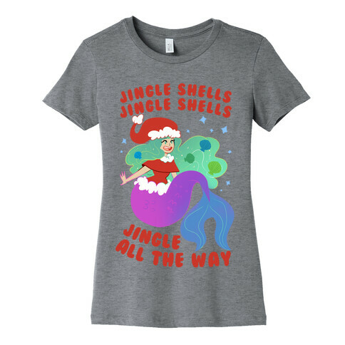 Jingle Shells, Jingle Shells Womens T-Shirt