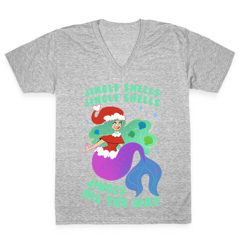 Jingle Shells, Jingle Shells V-Neck Tee Shirt