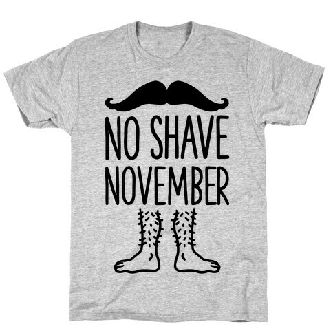 No Shave November T-Shirt