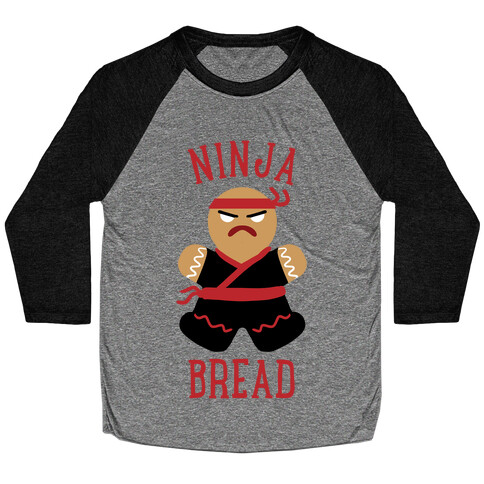 Ninja Bread Baseball Tee