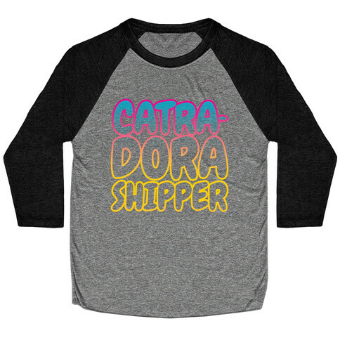 Catradora Shipper Parody Baseball Tee