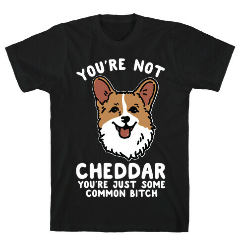 You're Not Cheddar You're Just Some Common Bitch T-Shirt