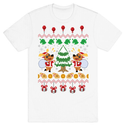 Jingle Deer Ugly Sweater T-Shirt