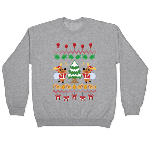 Jingle Deer Ugly Sweater Pullover