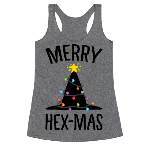 Merry Hex-Mas Racerback Tank Top