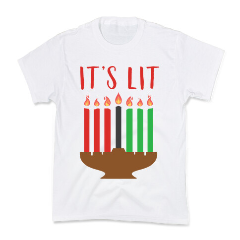 It's Lit Kinara Kids T-Shirt