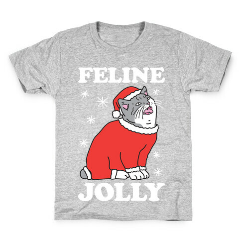 Feline Jolly Cat Kids T-Shirt