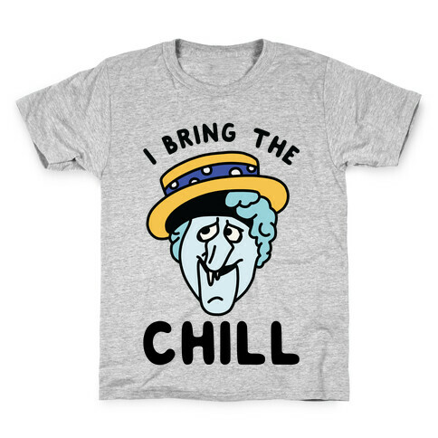 I Bring The Chill Snow Miser Kids T-Shirt