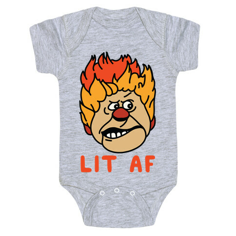 Lit AF Heat Miser Baby One-Piece