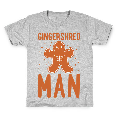 Gingershred Man Kids T-Shirt