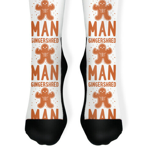 Gingershred Man Sock