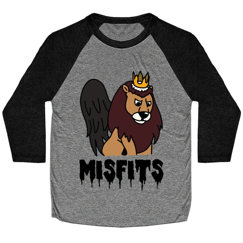 Misfits Moonracer Baseball Tee