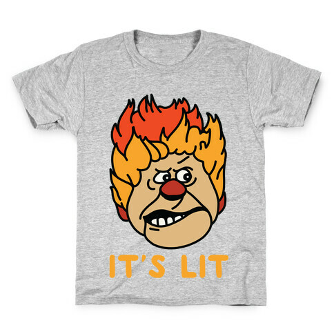 It's Lit Heat Miser Kids T-Shirt