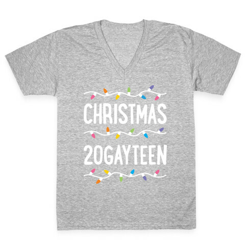 Christmas 20GAYTEEN V-Neck Tee Shirt