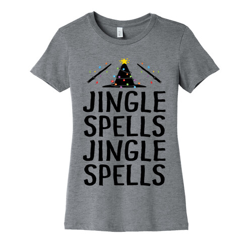 Jingle Spells Christmas Womens T-Shirt