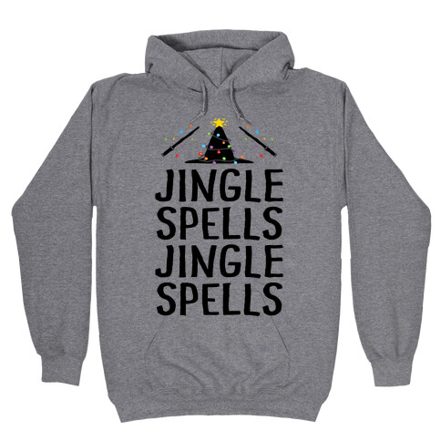 Jingle Spells Christmas Hooded Sweatshirt