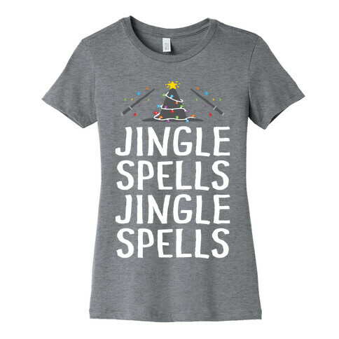 Jingle Spells Christmas Womens T-Shirt