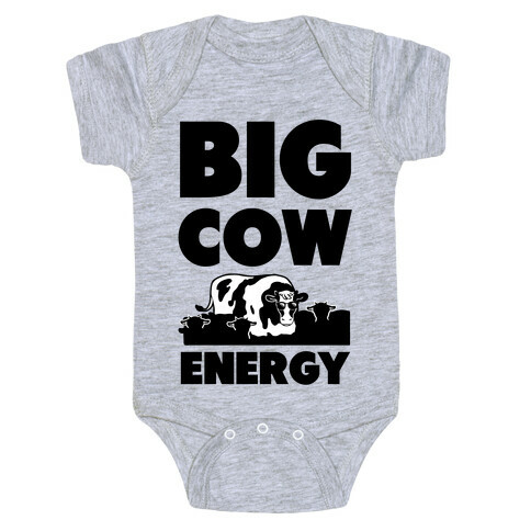 Big Cow Energy Baby One-Piece