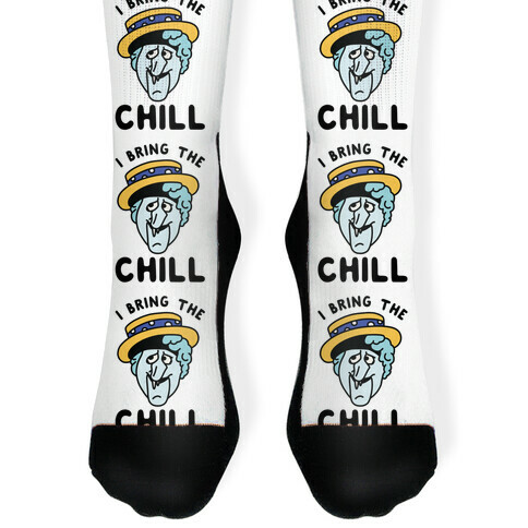 I Bring The Chill Snow Miser Sock