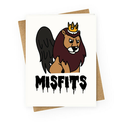 Misfits Moonracer Greeting Card