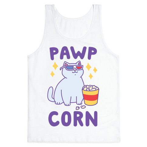 Pawpcorn Tank Top