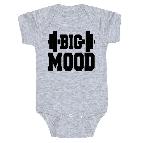 Big Mood Weights Baby One-Piece