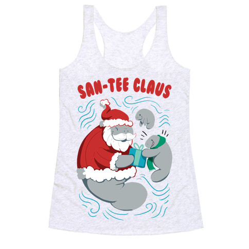 San-tee claus Racerback Tank Top