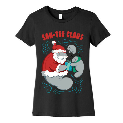 San-tee claus Womens T-Shirt