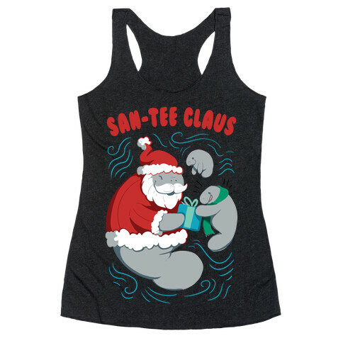 San-tee claus Racerback Tank Top