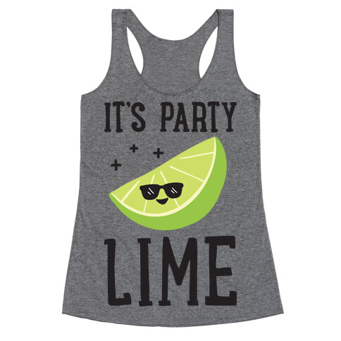 It's Party Lime Racerback Tank Top