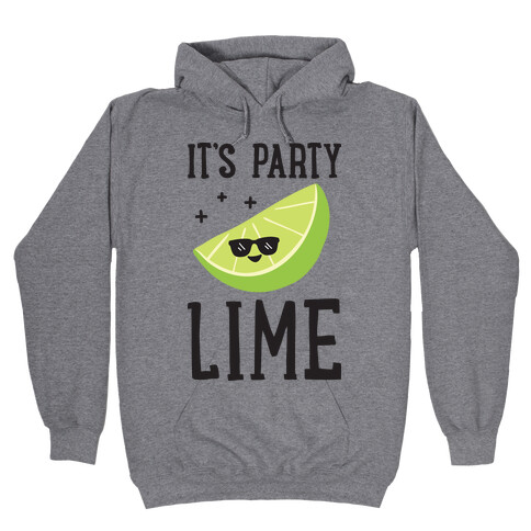 It's Party Lime Hooded Sweatshirt