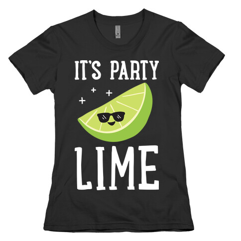 It's Party Lime Womens T-Shirt